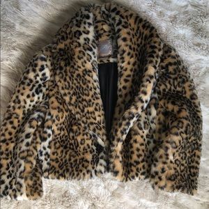 Forever21 Leopard Faux Fur jacket